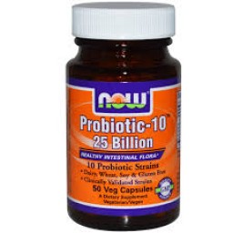 Now Probiotic-10™ 25 Billion Veg Capsules
