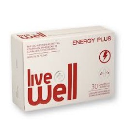 Live well energy plus kapsulės