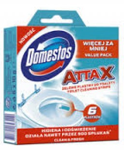 Domestos attax tualeto juostelės